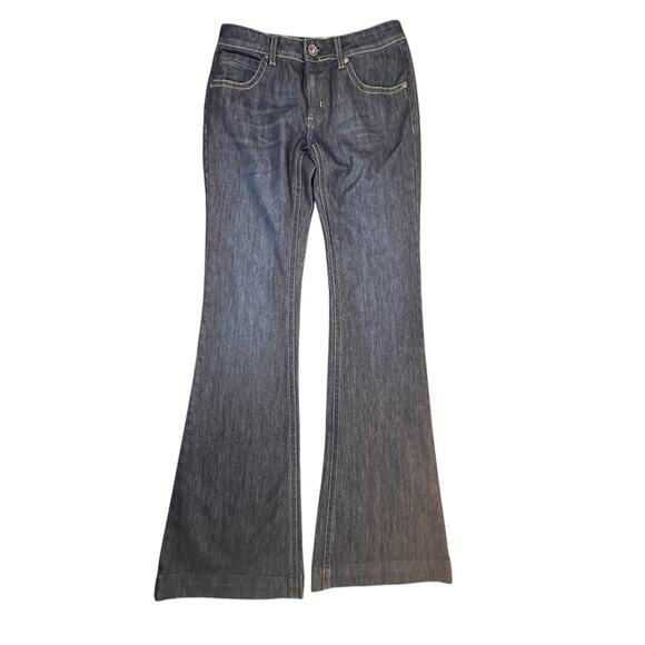 DL1961 Jeans Women 29 Dazed Joy Super High Rise Flare 4 Way 360° Comfort Stretch - Picture 1 of 15